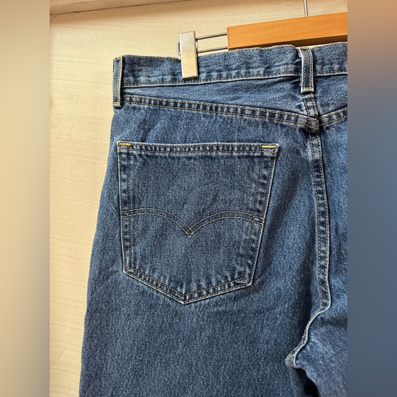 Men’s Levi’s 550 Relaxed Fit Jeans W36 Straight Leg Denim - Picture 7 of 8